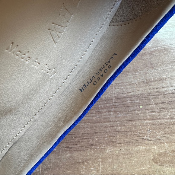 J.Crew Martina suede wedges in bluebird blue, size 8.5 - Picture 9 of 12